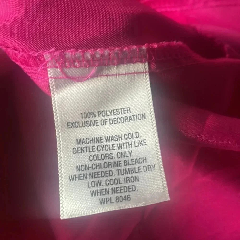 Pink Morgan Taylor Silk Robe - Picture 7 of 7